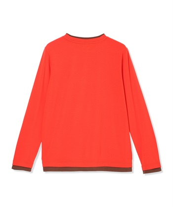 Petit Honfleur ヘンリーネックレイヤード風ロングTシャツ_subthumb_19