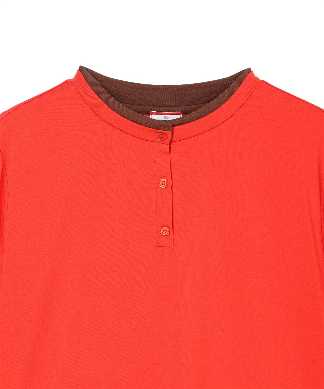 Petit Honfleur ヘンリーネックレイヤード風ロングTシャツ_sub_20