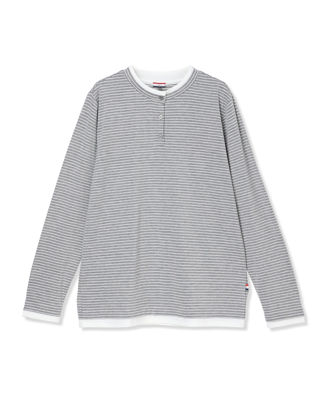 Petit Honfleur ヘンリーネックレイヤード風ロングTシャツ_sub_25