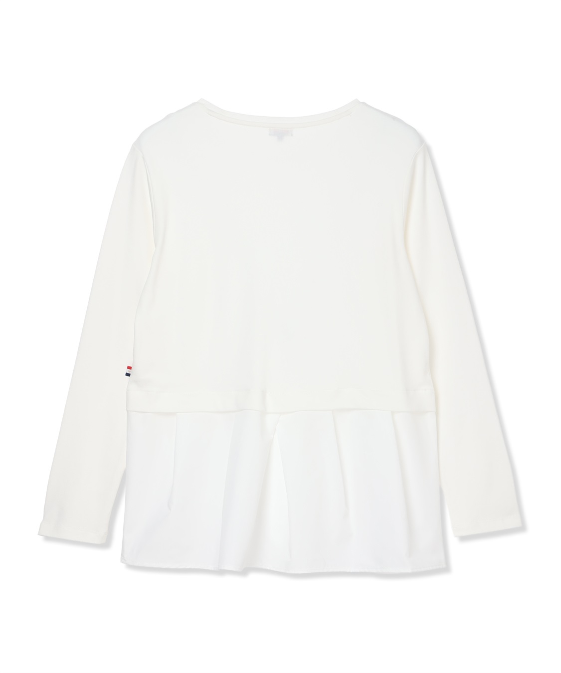 Petit Honfleur タックレイヤードロングスリーブTシャツ【無地・ストライプ】_sub_21