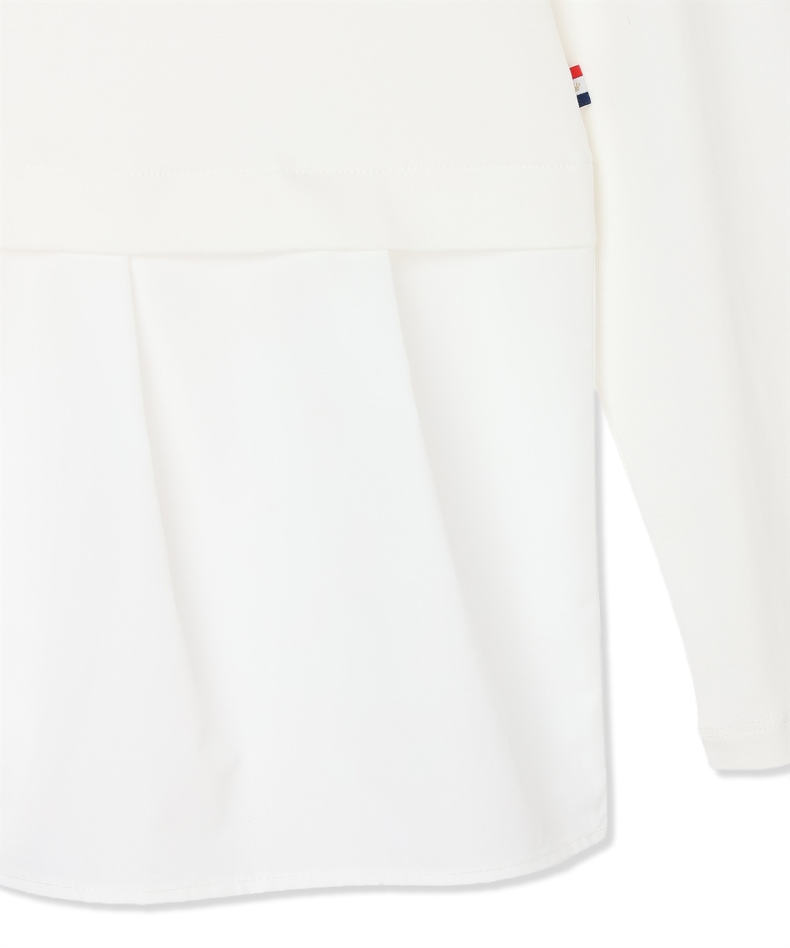 Petit Honfleur タックレイヤードロングスリーブTシャツ【無地・ストライプ】_sub_24