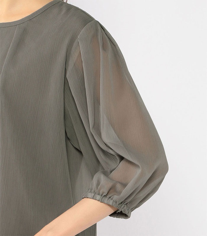 Petit Honfleur ボリュームスリーブTブラウス_sub_2