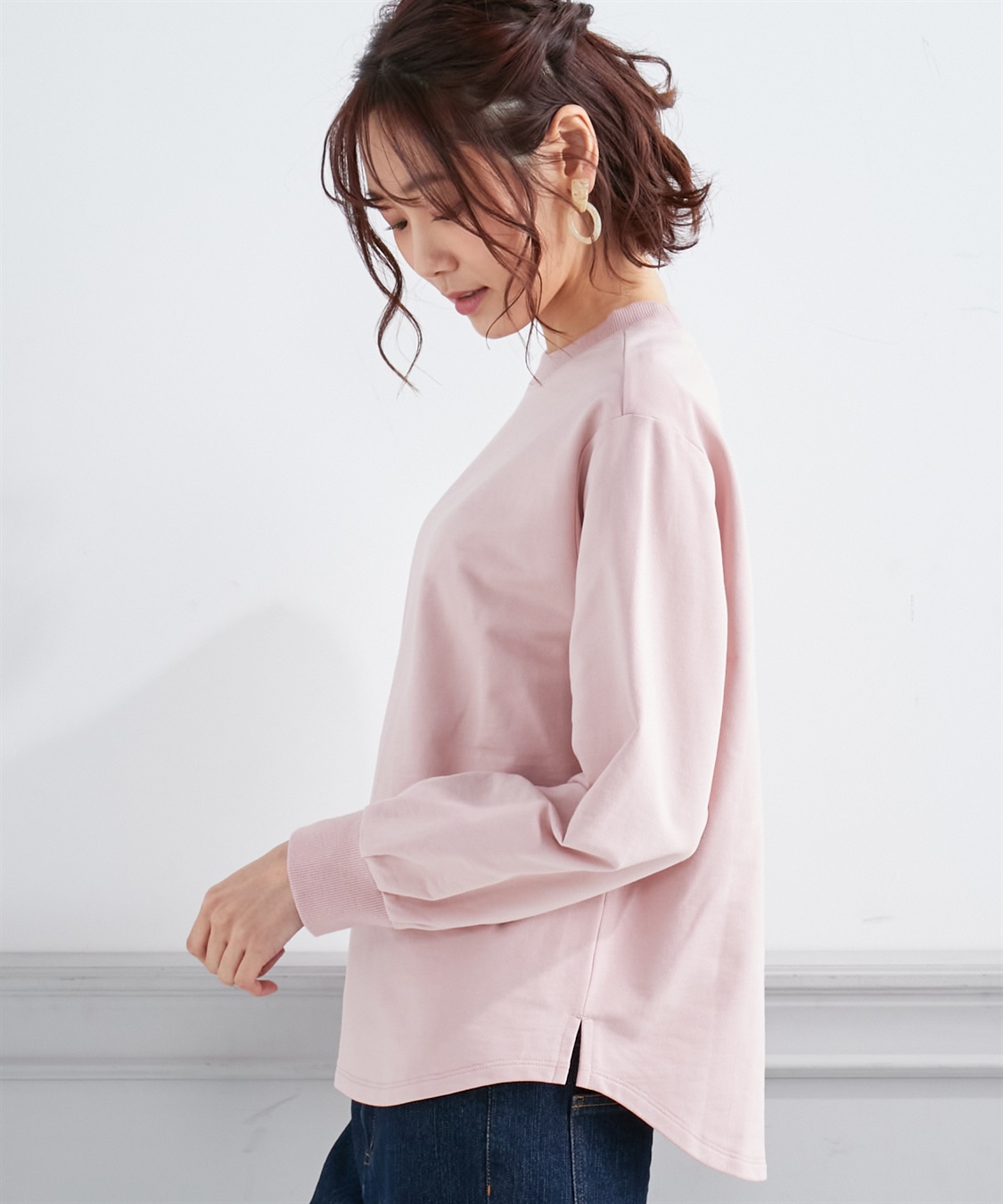 Petit Honfleur モックネックプルオーバー_sub_1