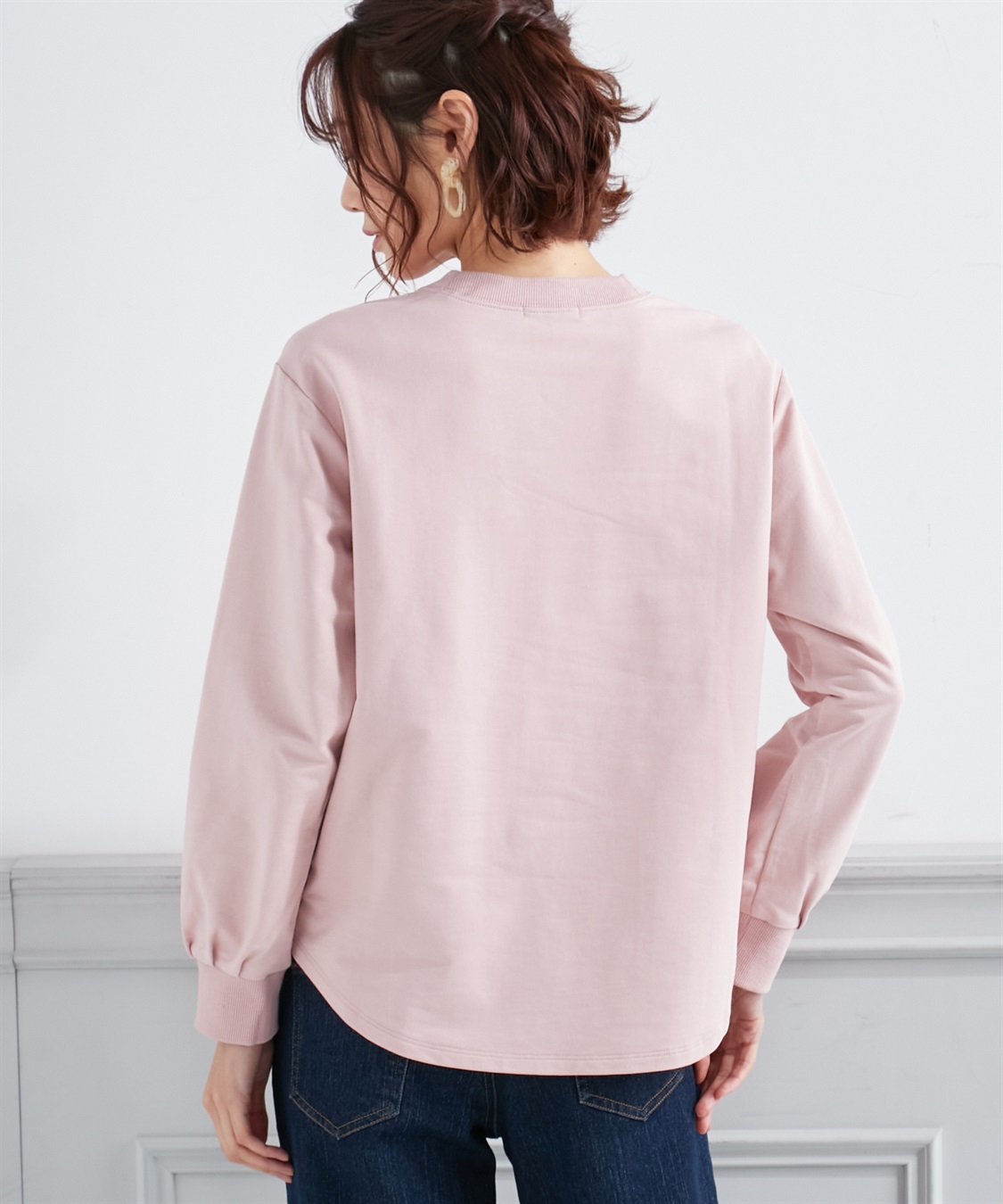 Petit Honfleur モックネックプルオーバー_sub_2