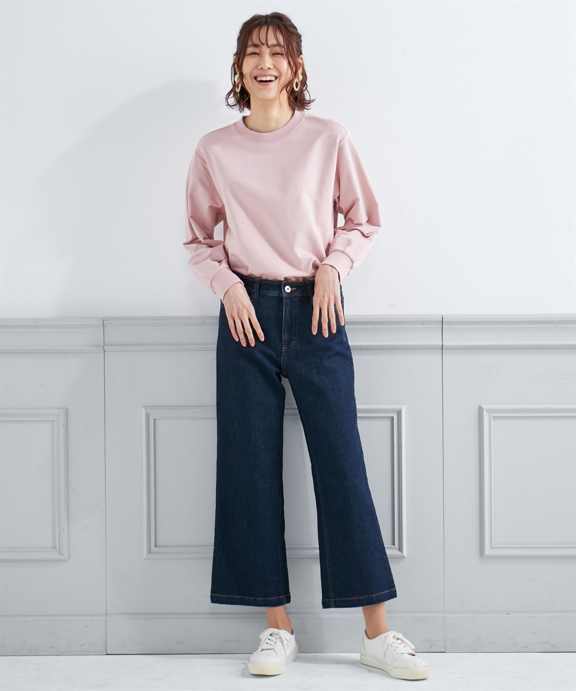 Petit Honfleur モックネックプルオーバー_sub_7