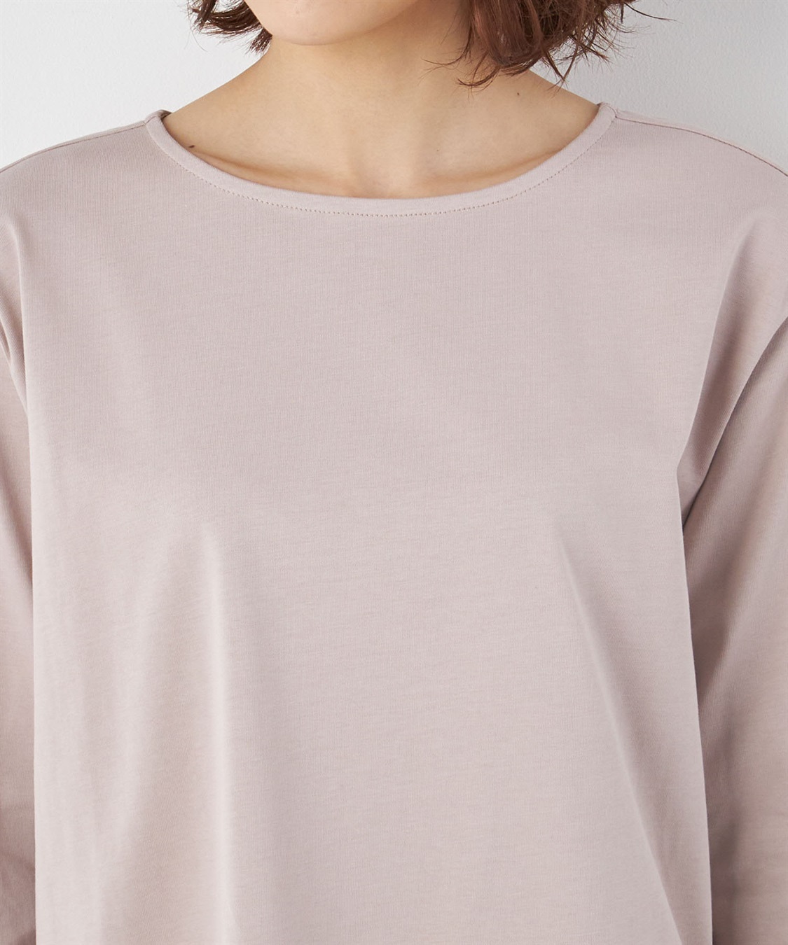 Petit Honfleur オーガニックコットンボートネックTシャツ_sub_3