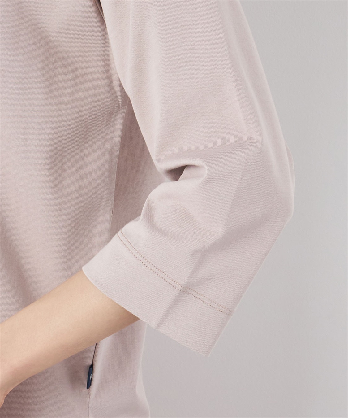 Petit Honfleur オーガニックコットンボートネックTシャツ_sub_4