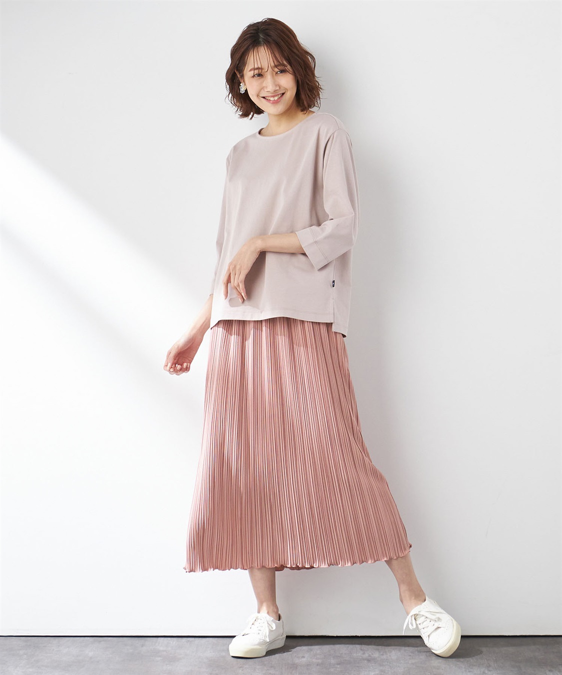 Petit Honfleur オーガニックコットンボートネックTシャツ_sub_7