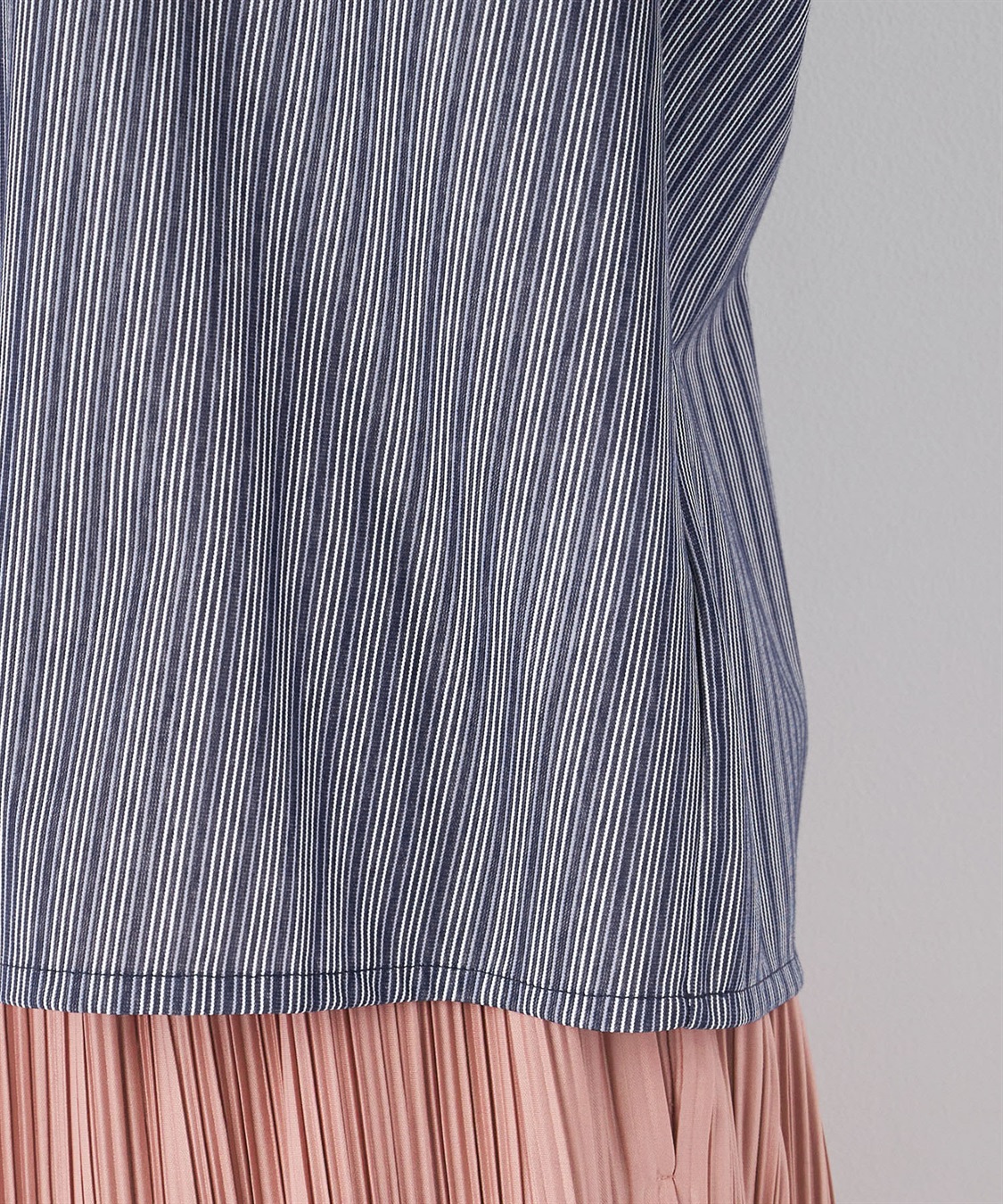 Petit Honfleur クーラータッチトリコットストライププルオーバー_sub_7