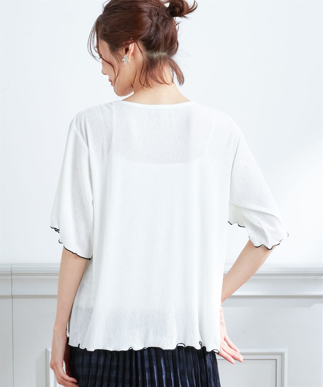 Petit Honfleur 配色カットプルオーバー_sub_2