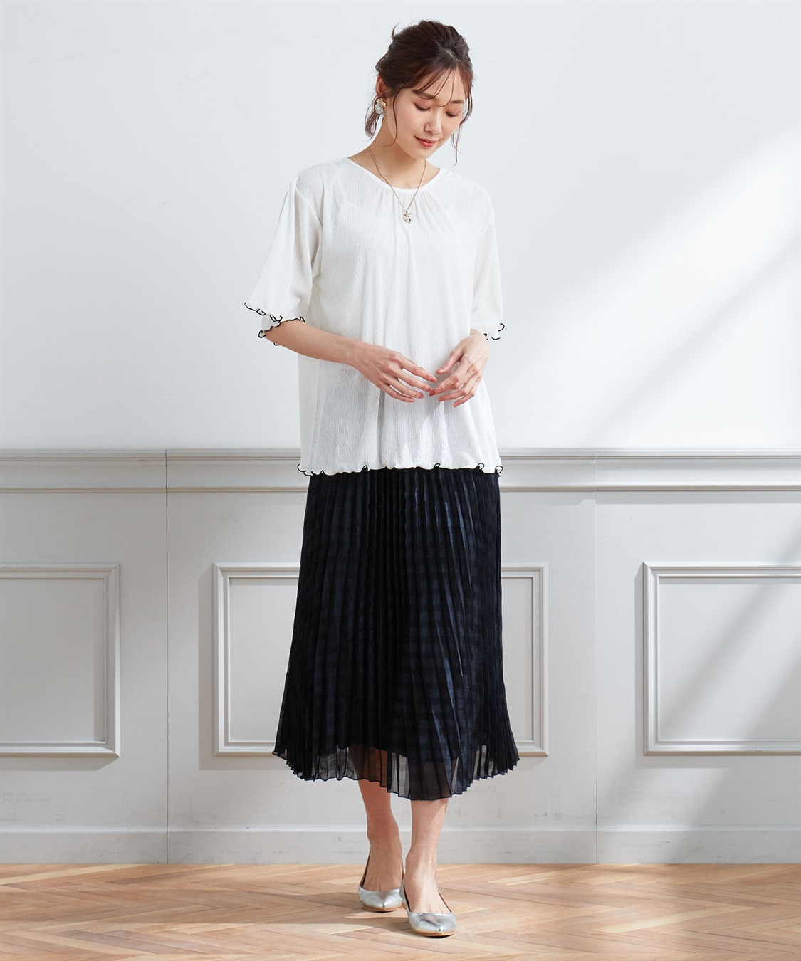 Petit Honfleur 配色カットプルオーバー_sub_7