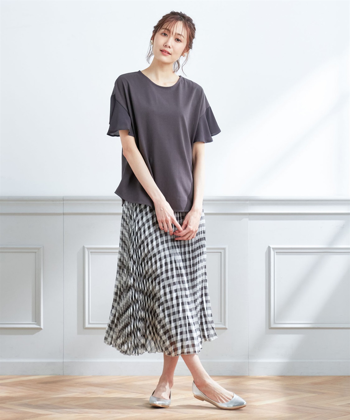 Petit Honfleur フリルスリーブカットプルオーバー_sub_7