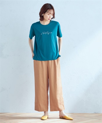 接触冷感】ロゴプリントTシャツ Petit Honfleur｜クロスプラス