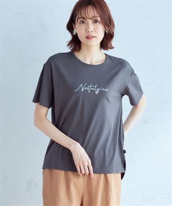 Petit Honfleur 【接触冷感】ロゴプリントTシャツ_subthumb_9