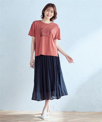 Petit Honfleur 【接触冷感】フォトプリントTシャツ_subthumb_9