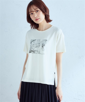 Petit Honfleur 【接触冷感】フォトプリントTシャツ_subthumb_10