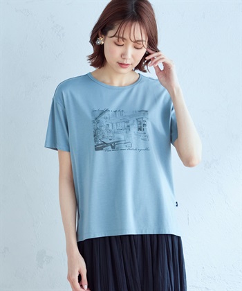 Petit Honfleur 【接触冷感】フォトプリントTシャツ_subthumb_11