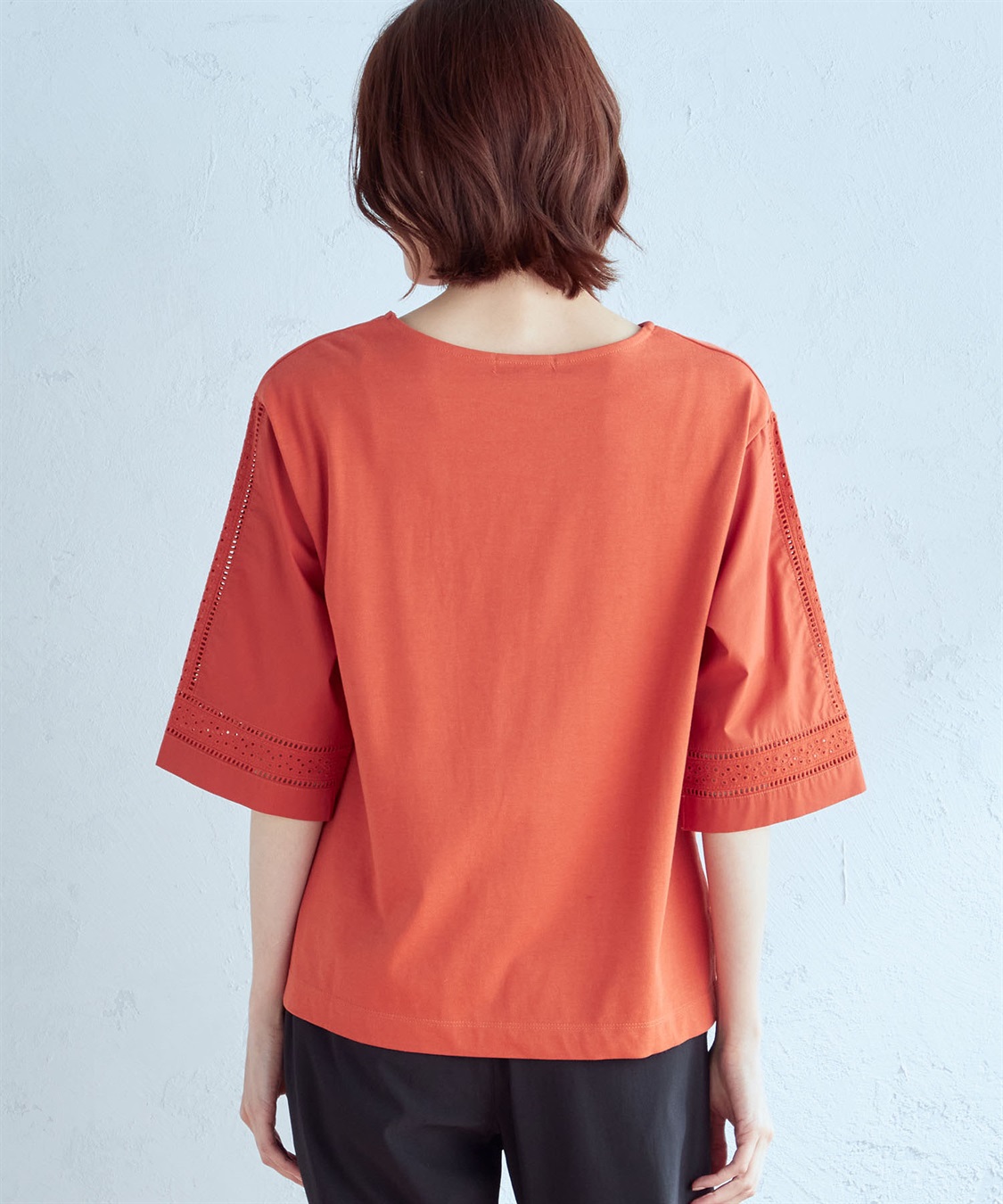 Petit Honfleur レース切り替えプルオーバー_sub_2