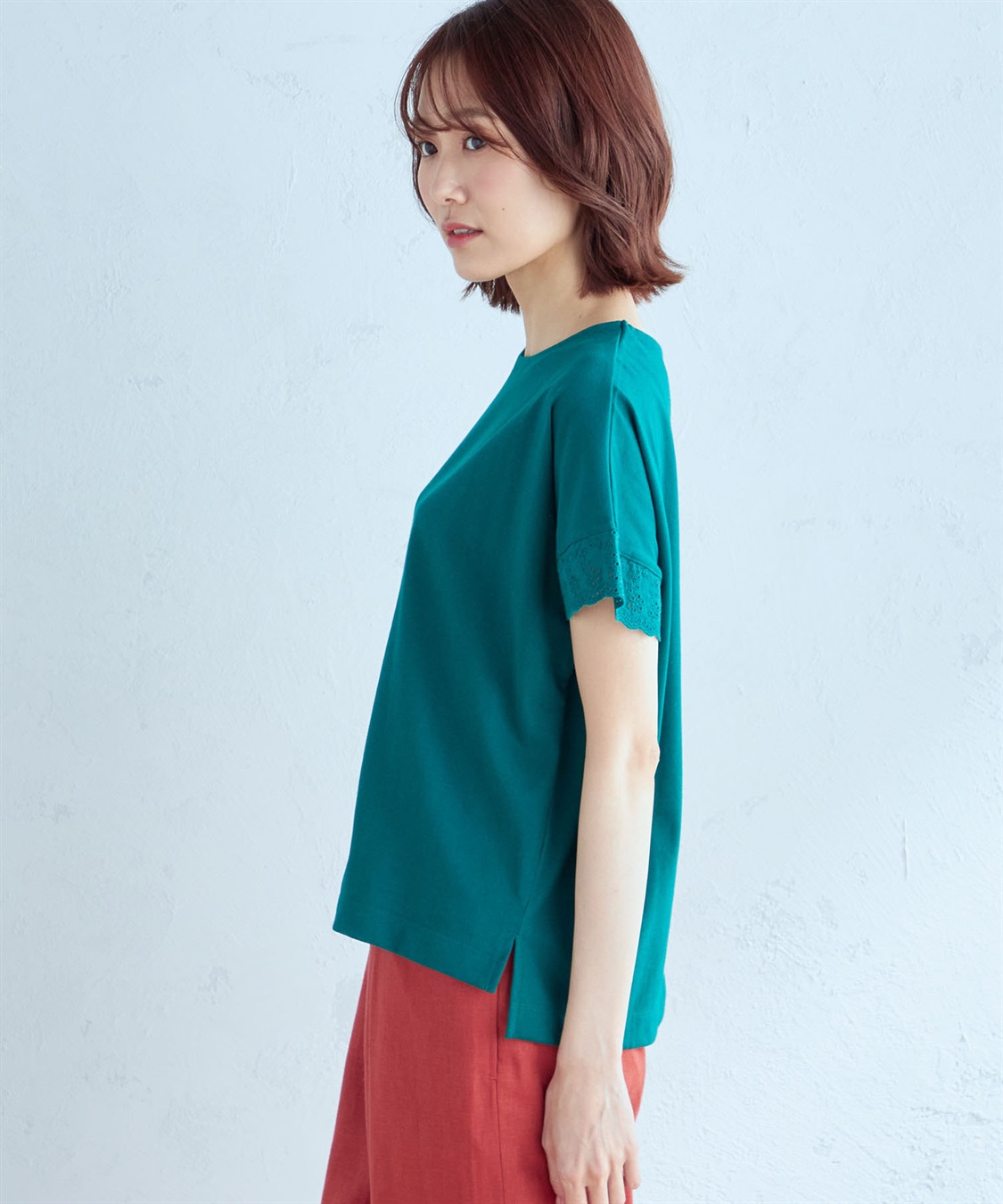 Petit Honfleur レーススリーブゆるシルエットプルオーバー_sub_1