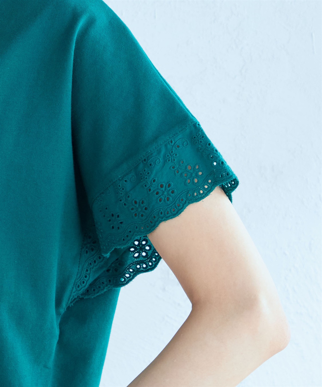 Petit Honfleur レーススリーブゆるシルエットプルオーバー_sub_4