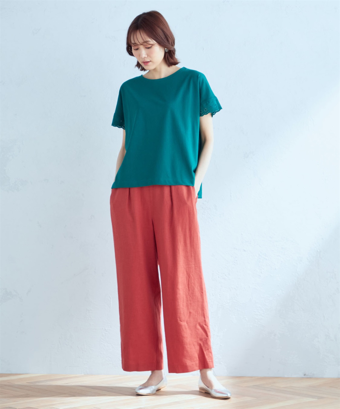 Petit Honfleur レーススリーブゆるシルエットプルオーバー_sub_7