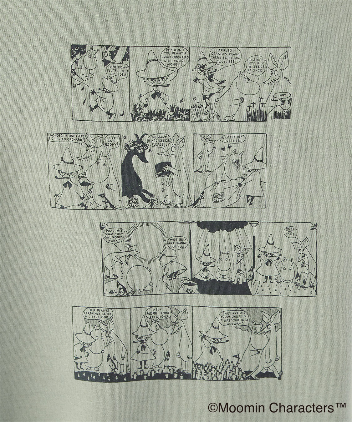 Petit Honfleur 【ムーミンコラボ】スナフキンプリントTシャツ_sub_4