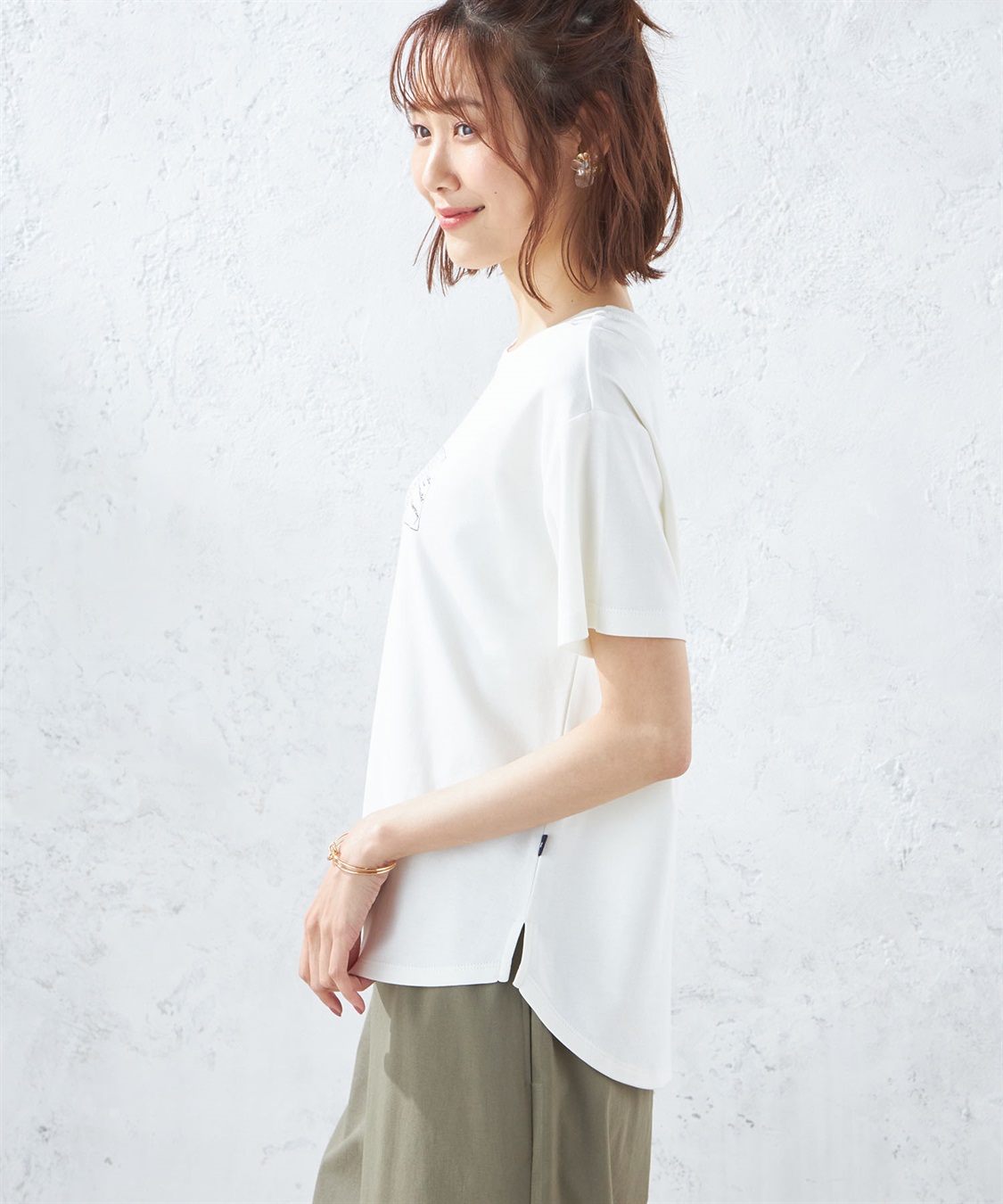 Petit Honfleur 【ムーミンコラボ】フロントプリントＴシャツ_sub_1