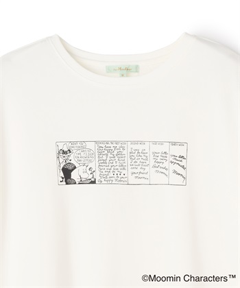 ムーミン　キャラクター　tシャツ コピーライト付き　L moomin キャラt