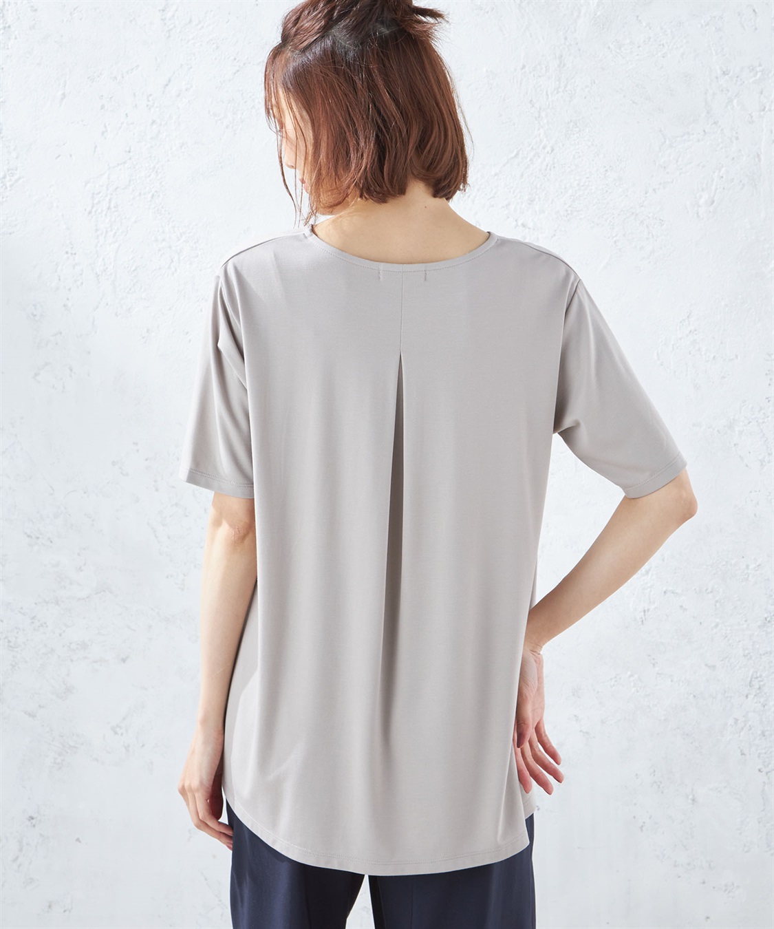 Petit Honfleur 【接触冷感】ロゴプリントプルオーバー_sub_2