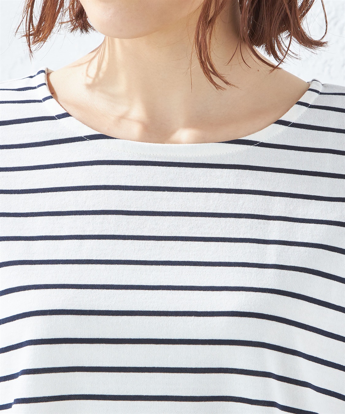 Petit Honfleur レース切替ボーダープルオーバー_sub_3