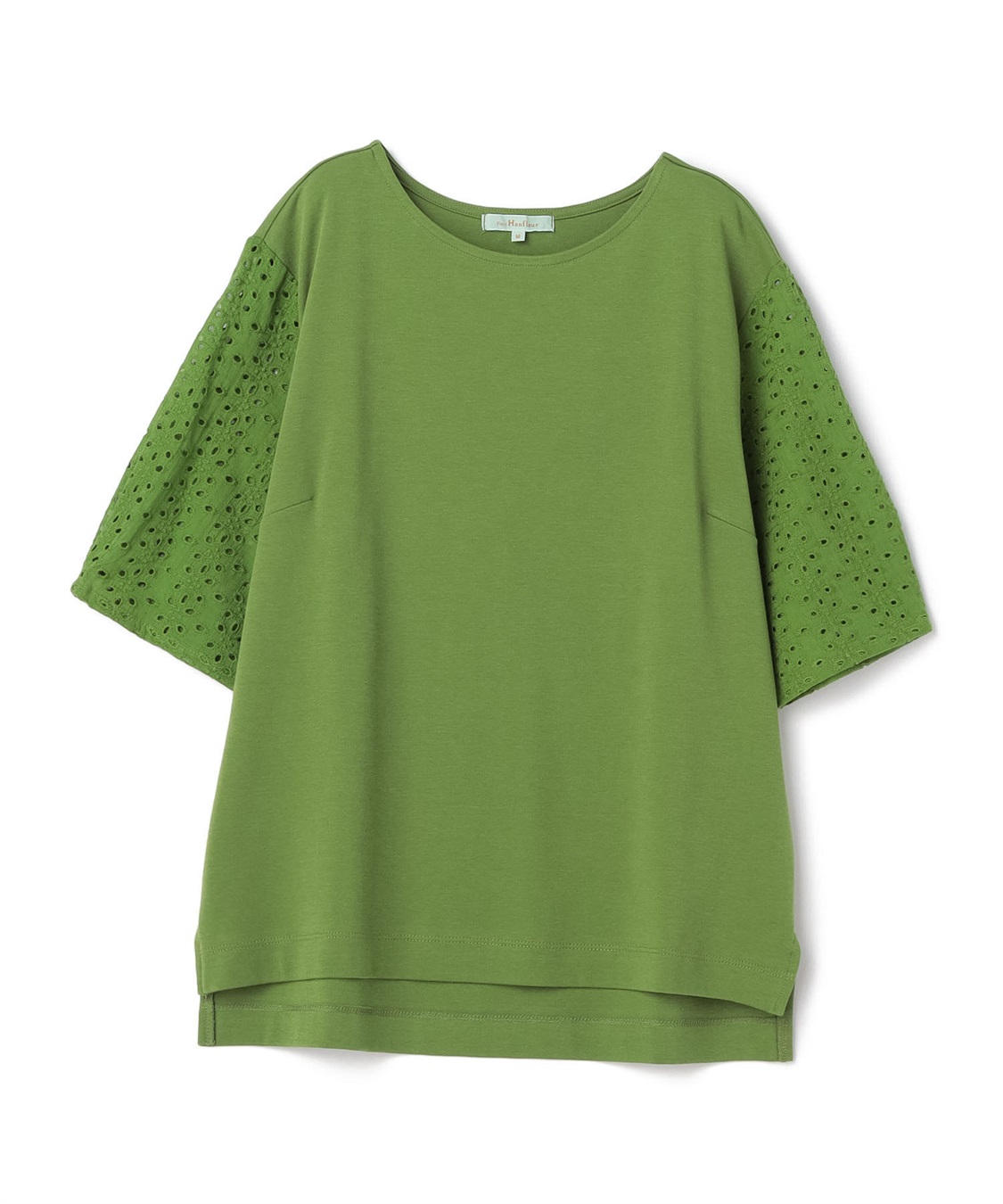 Petit Honfleur 刺しゅうスリーブプルオーバー_sub_9