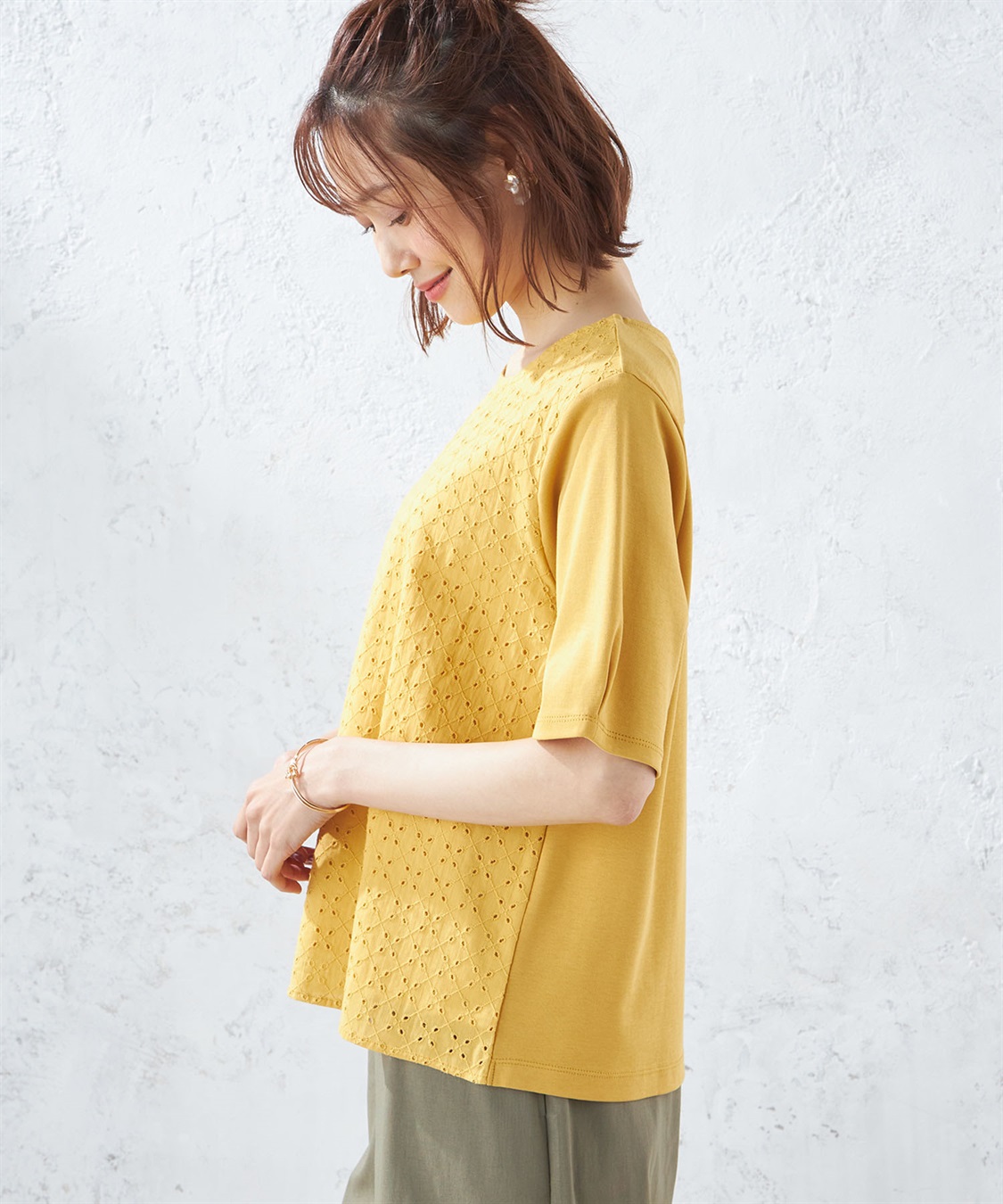 Petit Honfleur フロント切替プルオーバー_sub_2