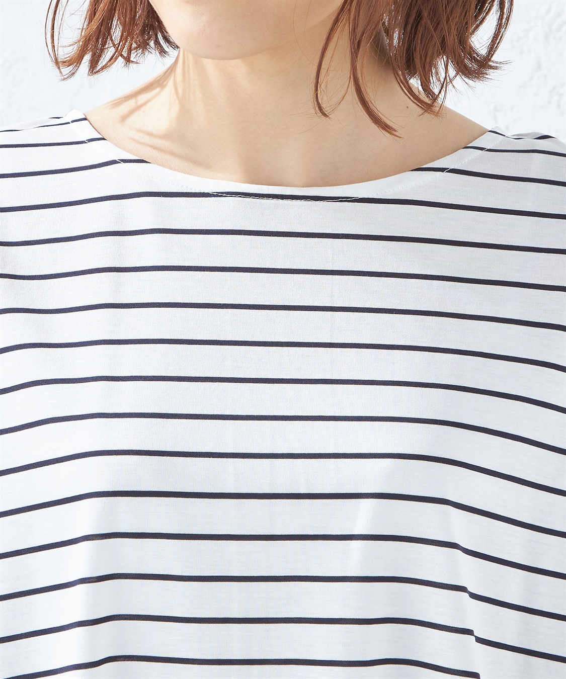 Petit Honfleur フレアスリーブボーダープルオーバー_sub_3