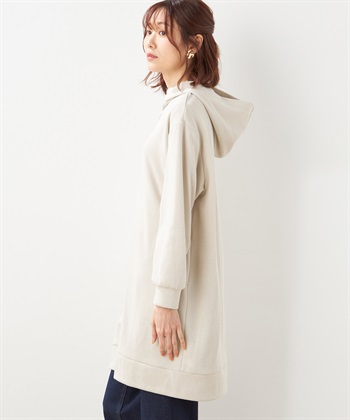 Petit Honfleur ジップロングパーカー_subthumb_1