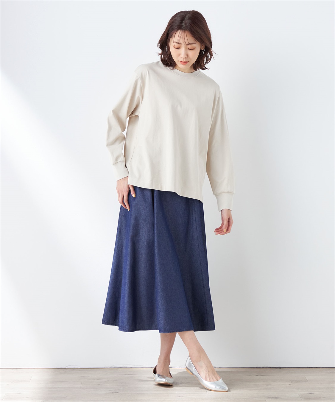 Petit Honfleur モックネックTシャツ_sub_7