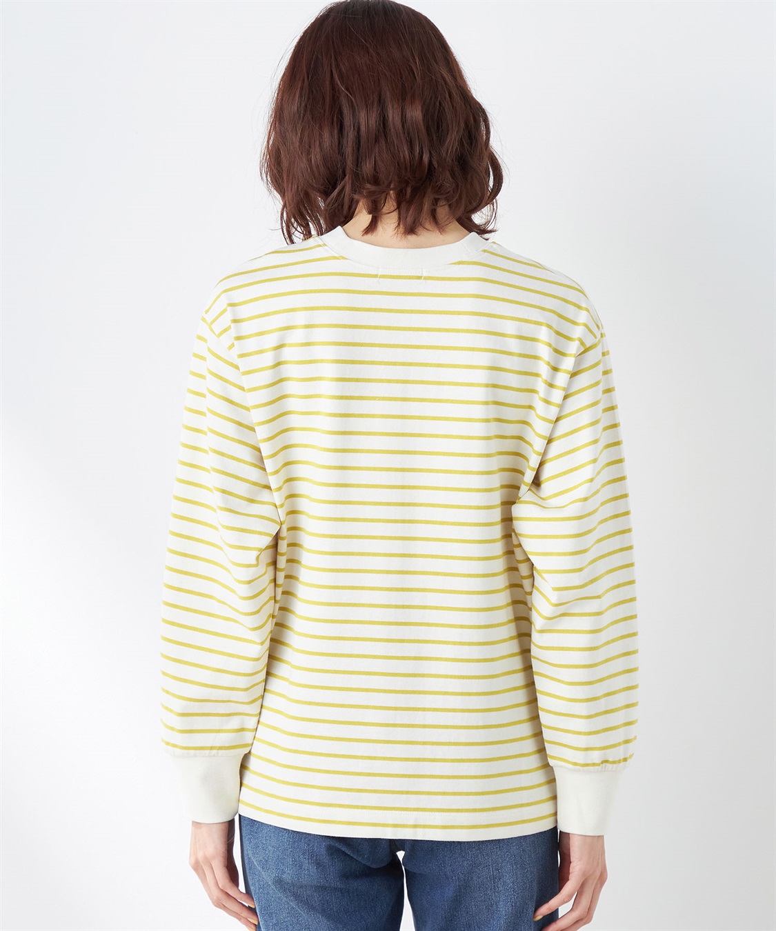 Petit Honfleur モックネックボーダーTシャツ_sub_2