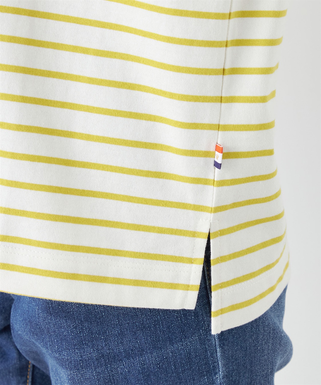 Petit Honfleur モックネックボーダーTシャツ_sub_5