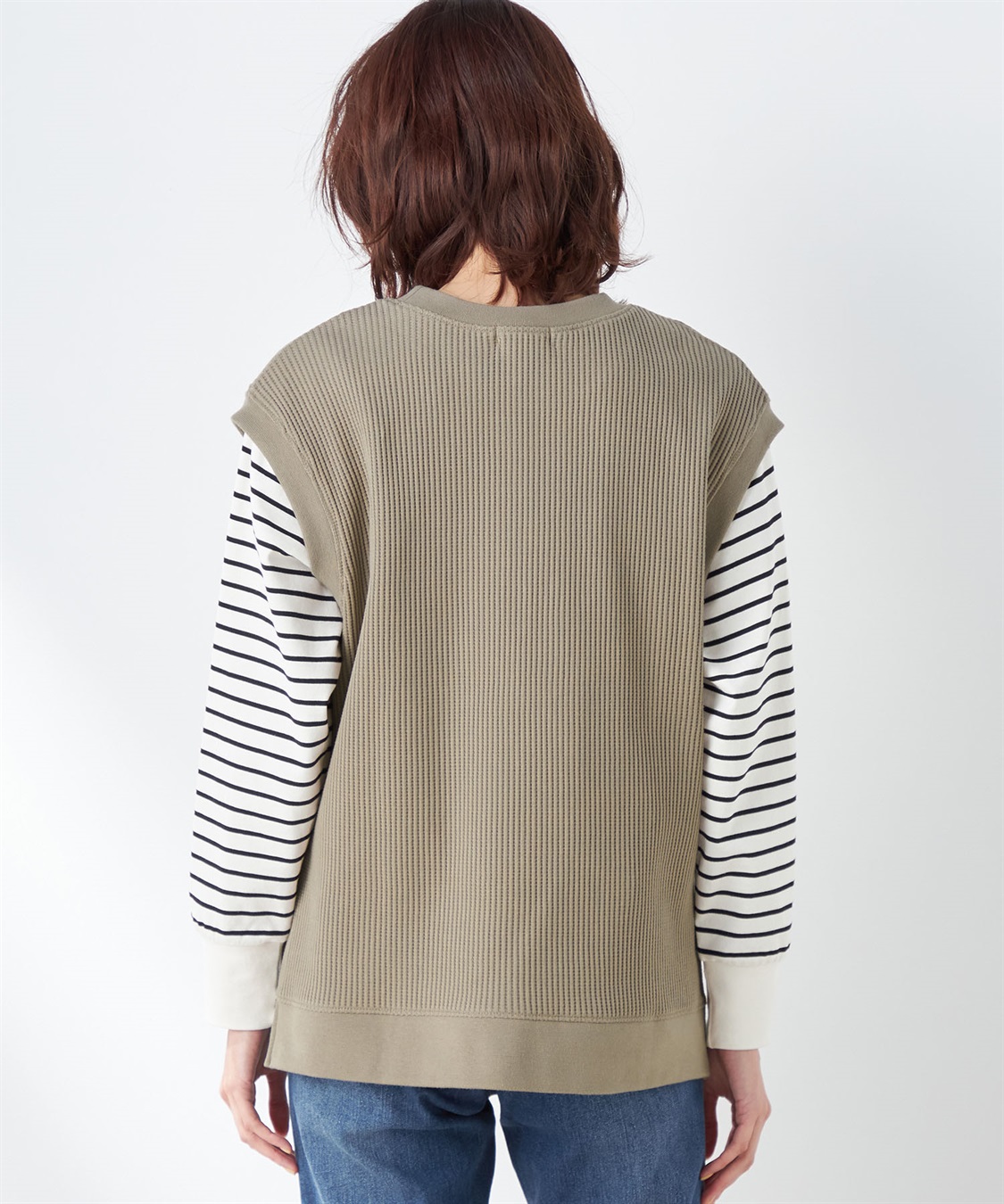 Petit Honfleur カットソーベスト_sub_2