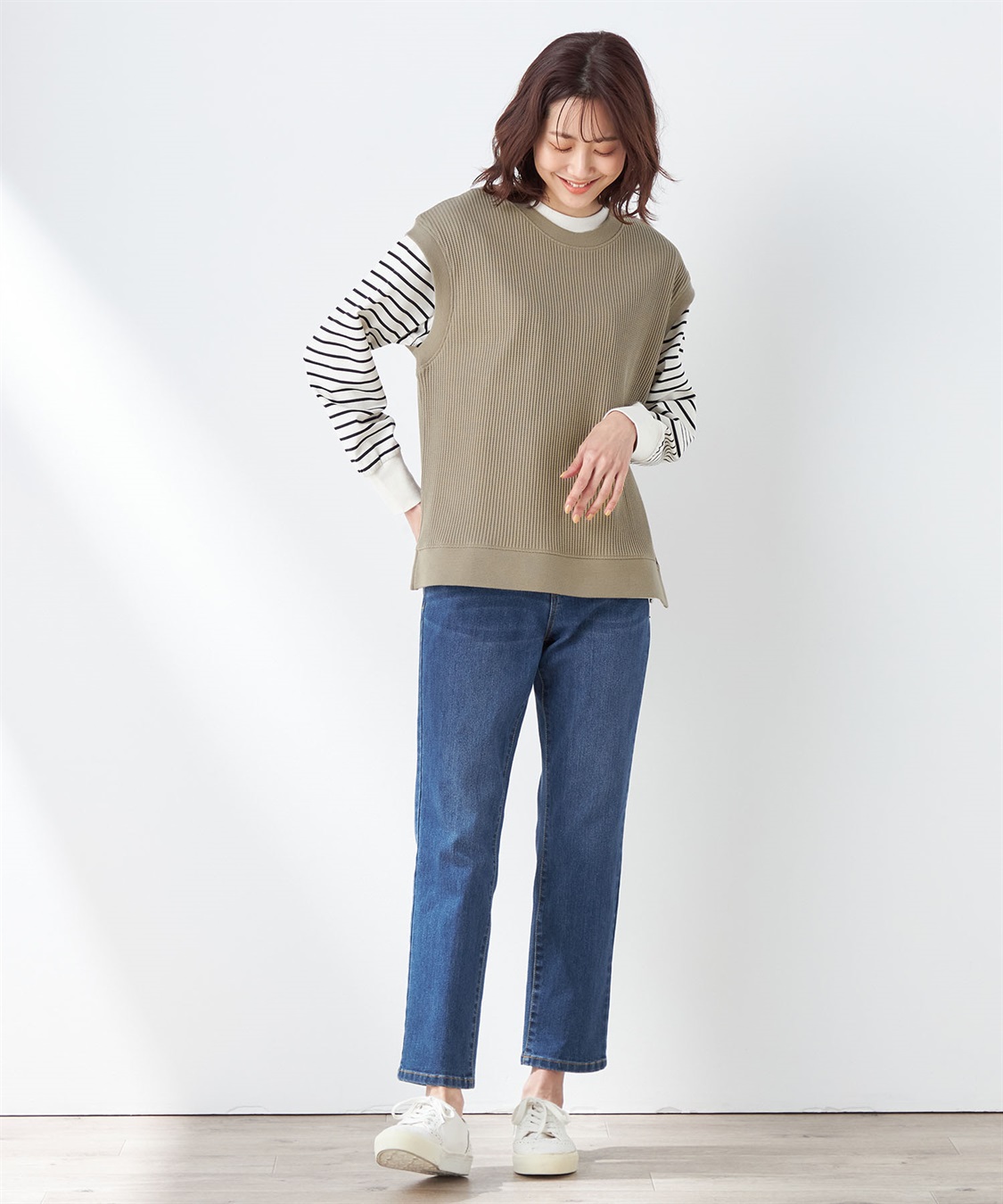 Petit Honfleur カットソーベスト_sub_7