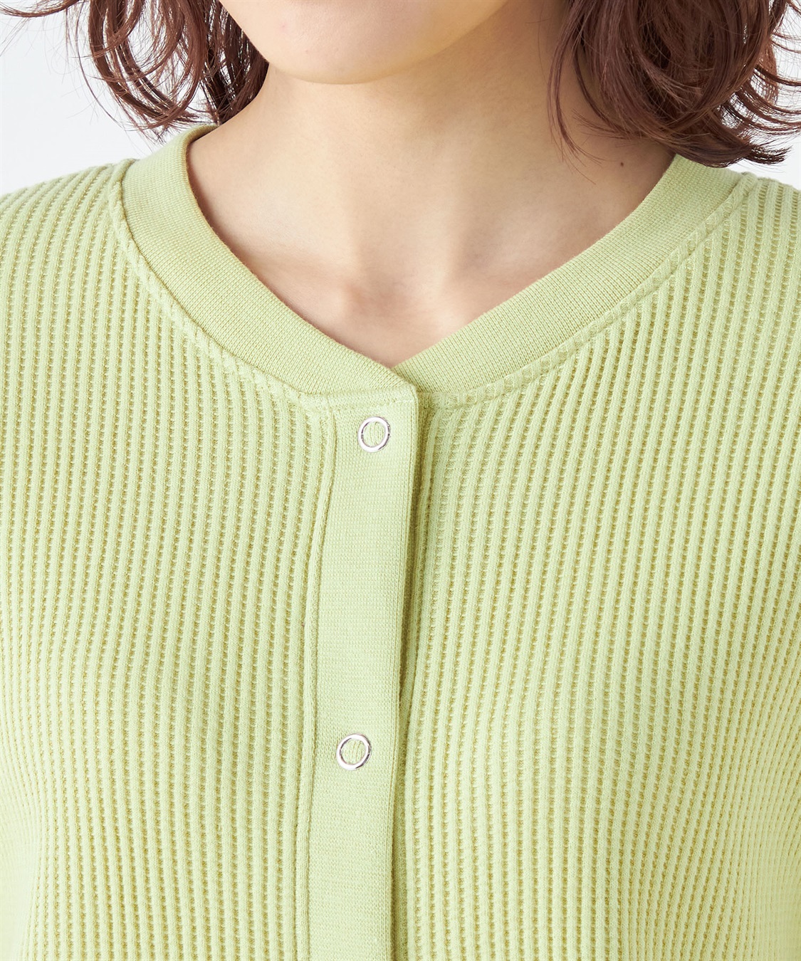 Petit Honfleur スナップボタンカーディガン_sub_4