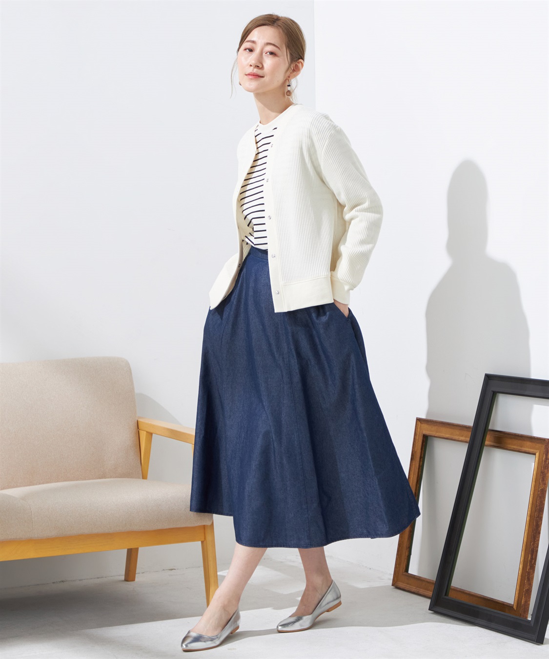 Petit Honfleur スナップボタンカーディガン_sub_9