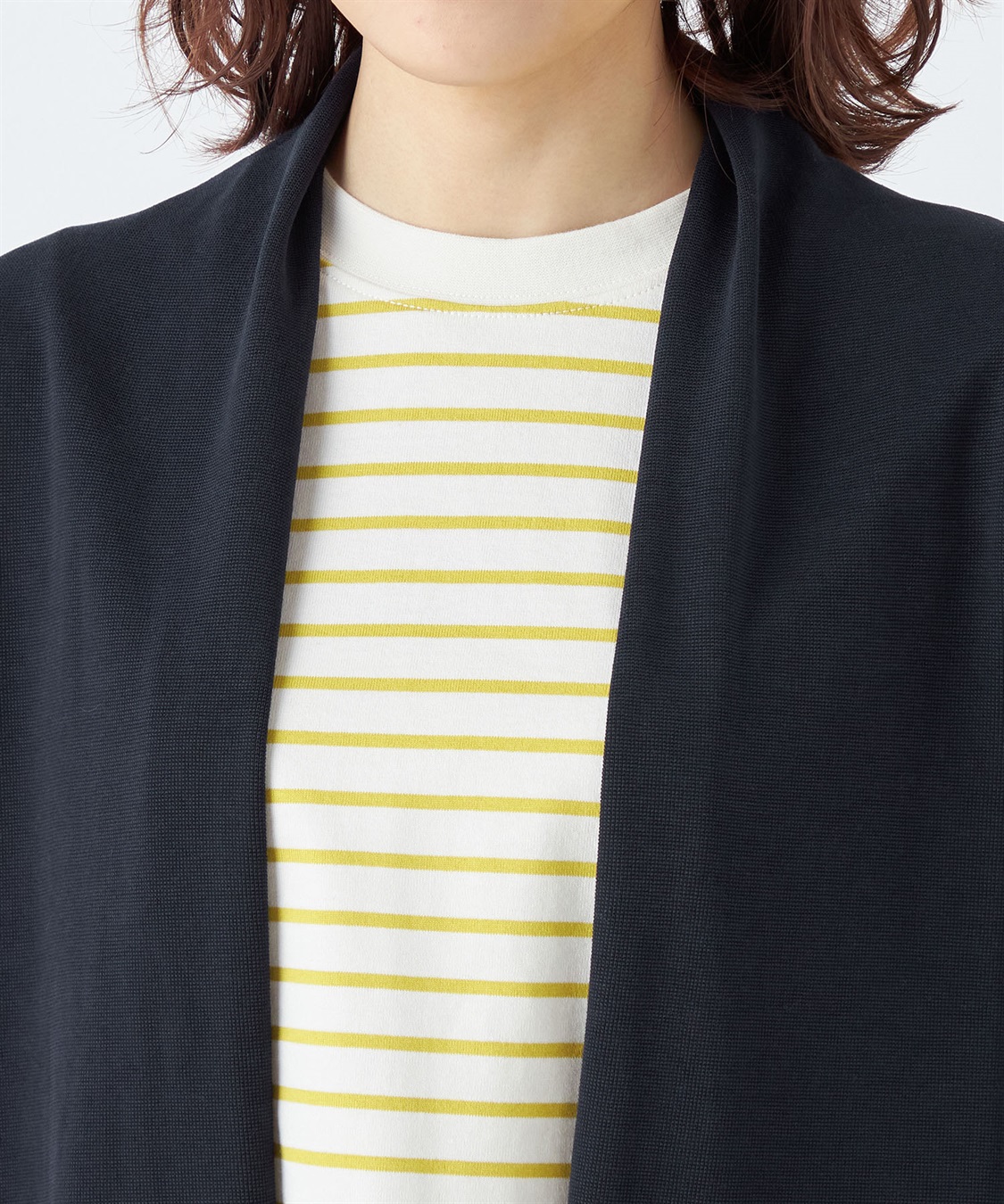 Petit Honfleur カットソーコーディガン_sub_3