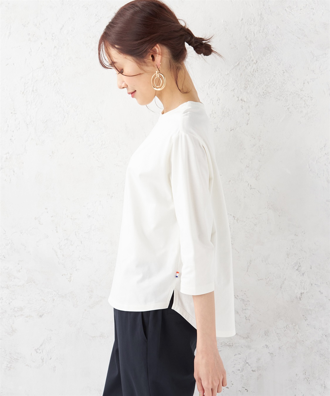 Petit Honfleur クルーネックTシャツ_sub_1