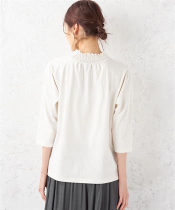 Petit Honfleur レースシャーリングプルオーバー_subthumb_2