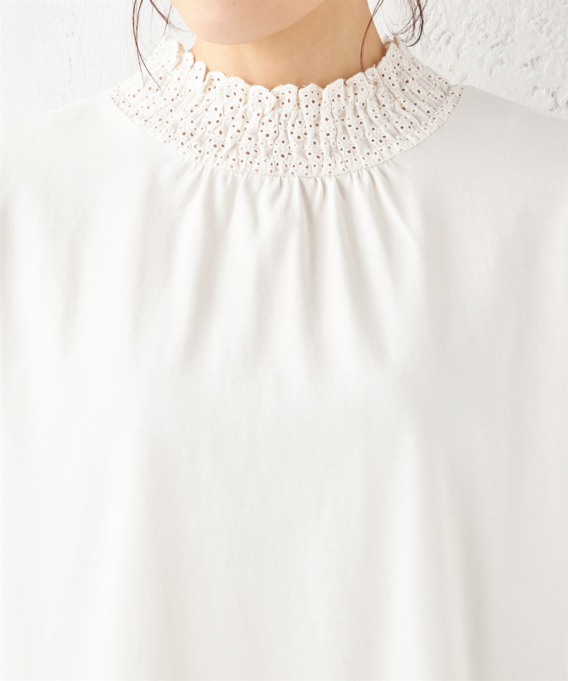 Petit Honfleur レースシャーリングプルオーバー_sub_3