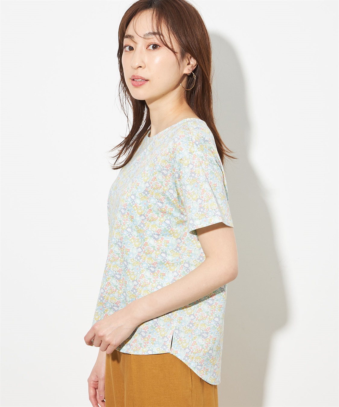 Petit Honfleur リバティプリントプルオーバー_sub_2