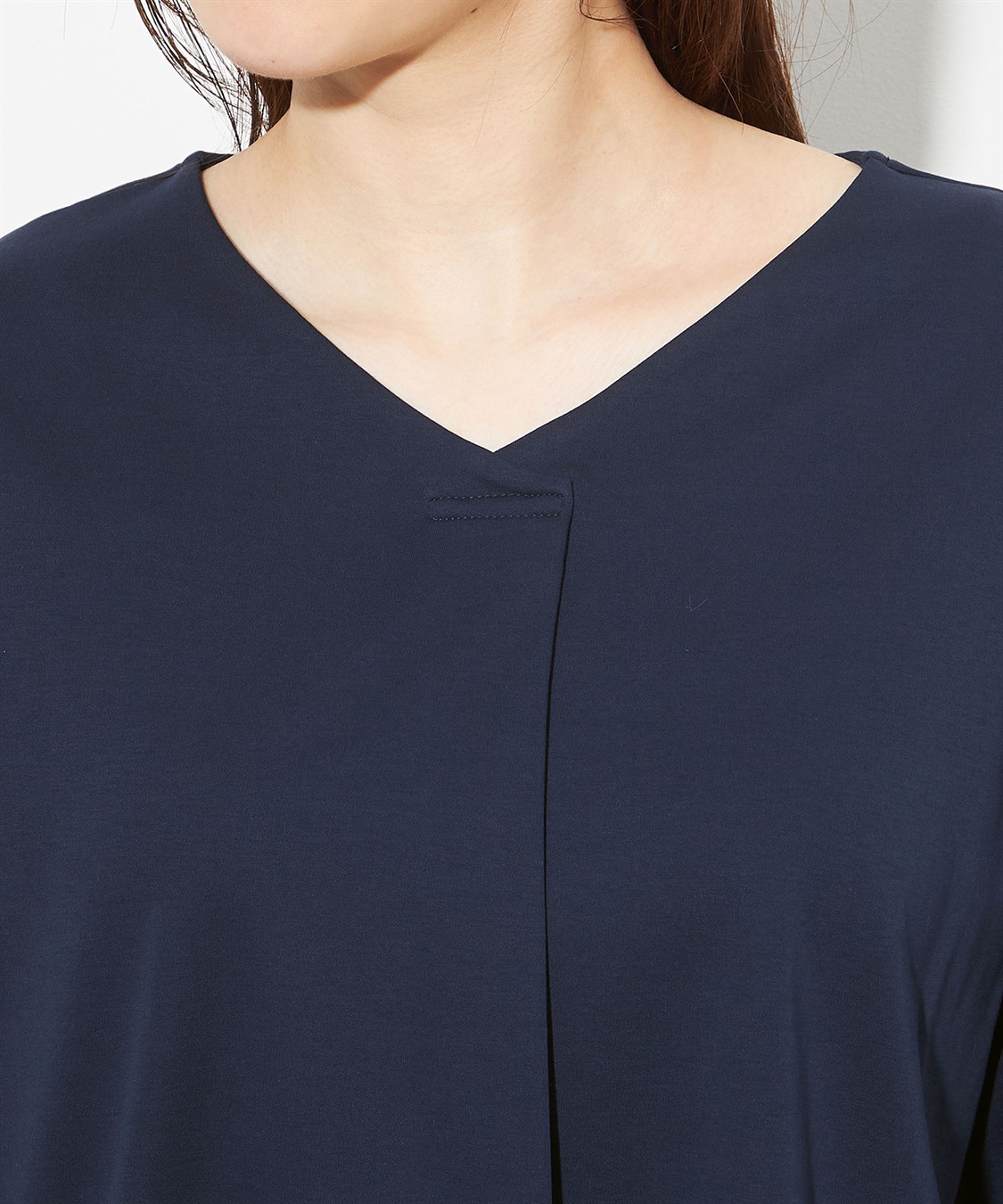 Petit Honfleur 【接触冷感】さらさらタックプルオーバー_sub_3