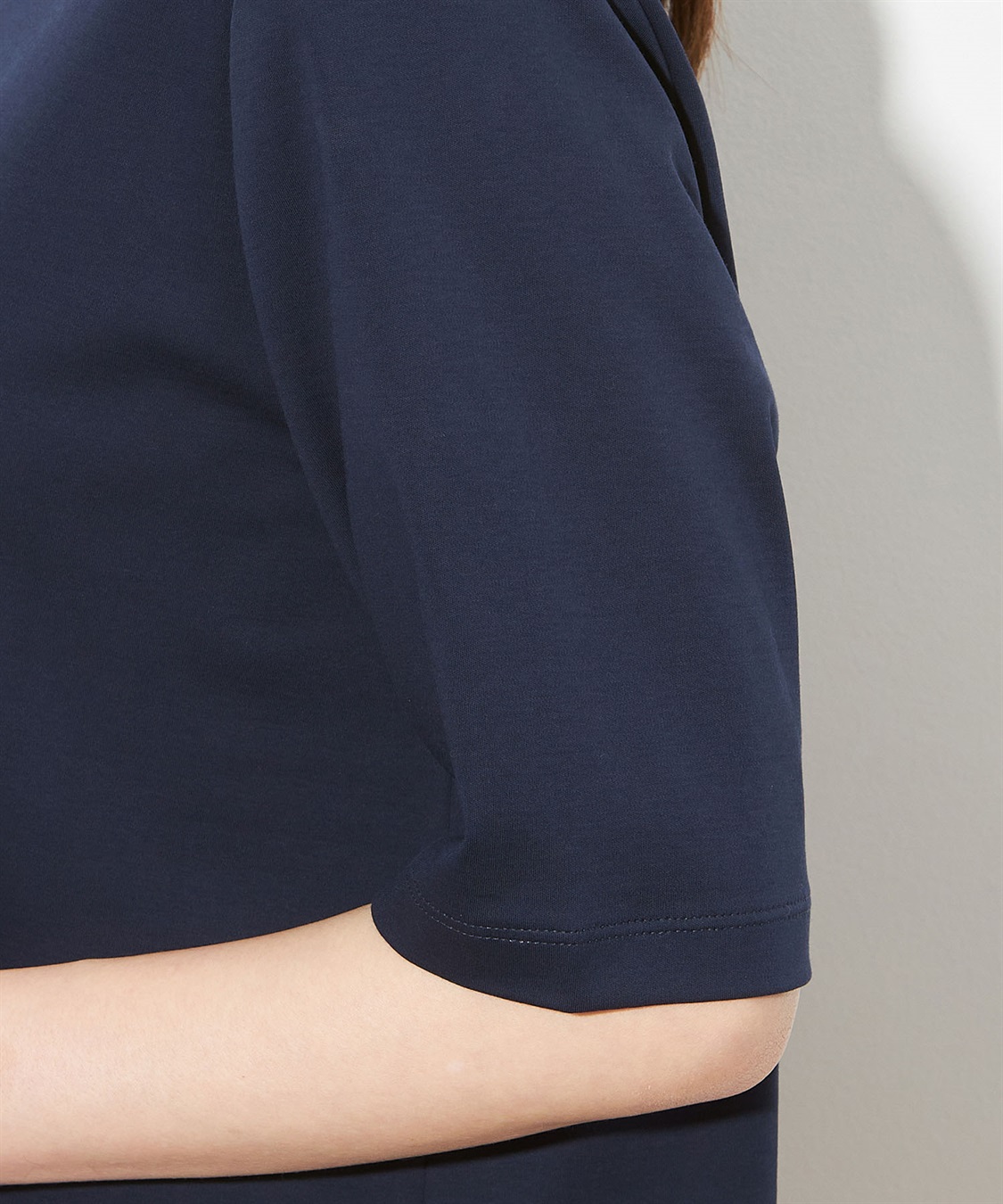 Petit Honfleur 【接触冷感】さらさらタックプルオーバー_sub_4