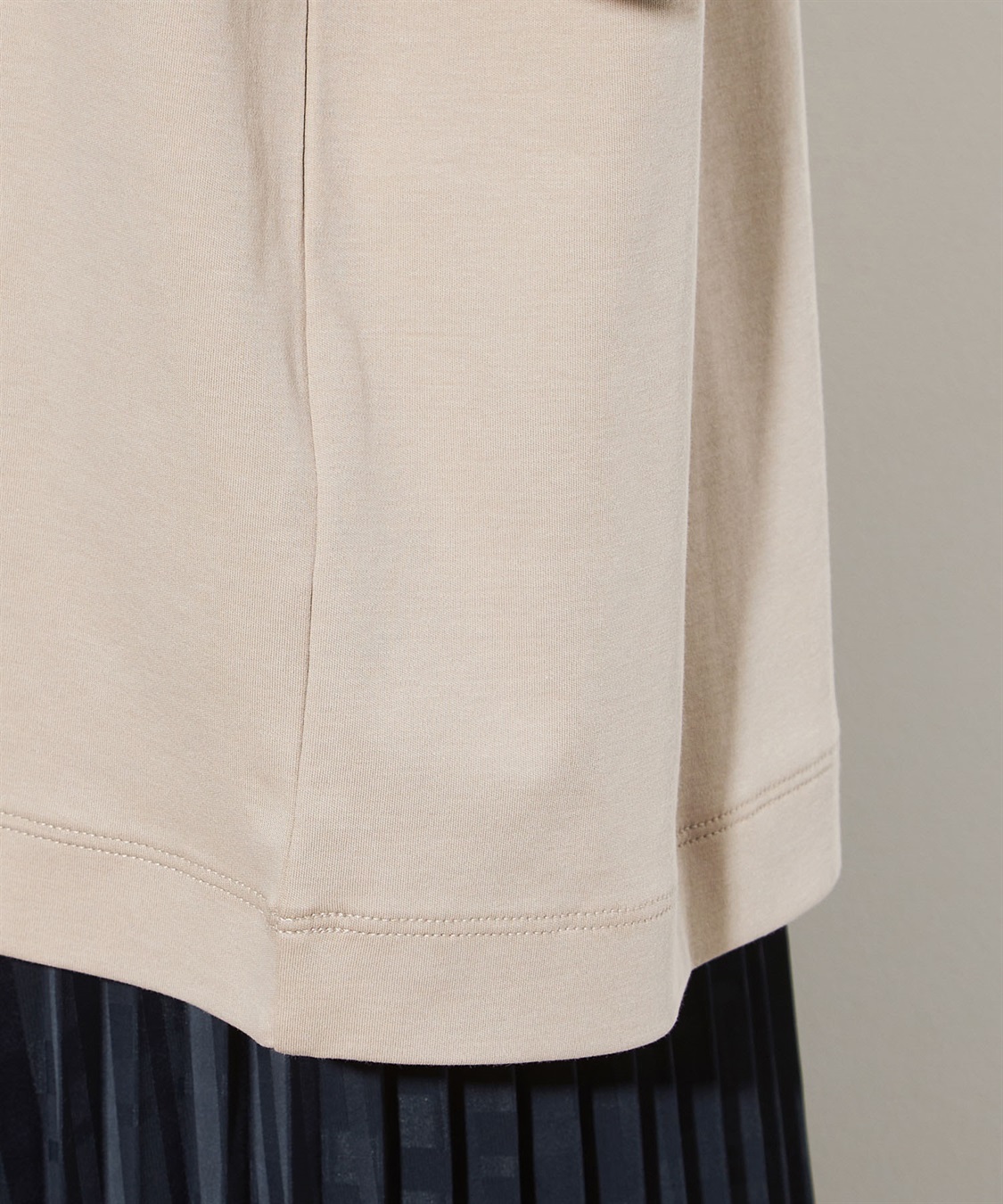 Petit Honfleur 【接触冷感】さらさらモックネックプルオーバー_sub_5