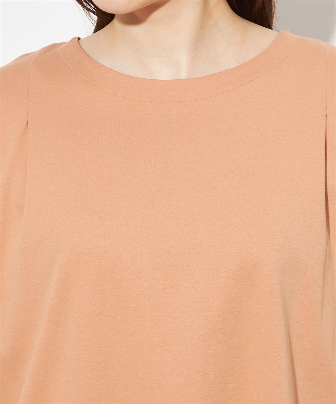 Petit Honfleur 【接触冷感】さらさらパールボタンプルオーバー_sub_3